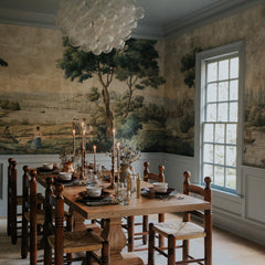 Indiso Solid Wood Dining Table Set - 4 Seater, 6 Seater, 8 Seater - All Sizes