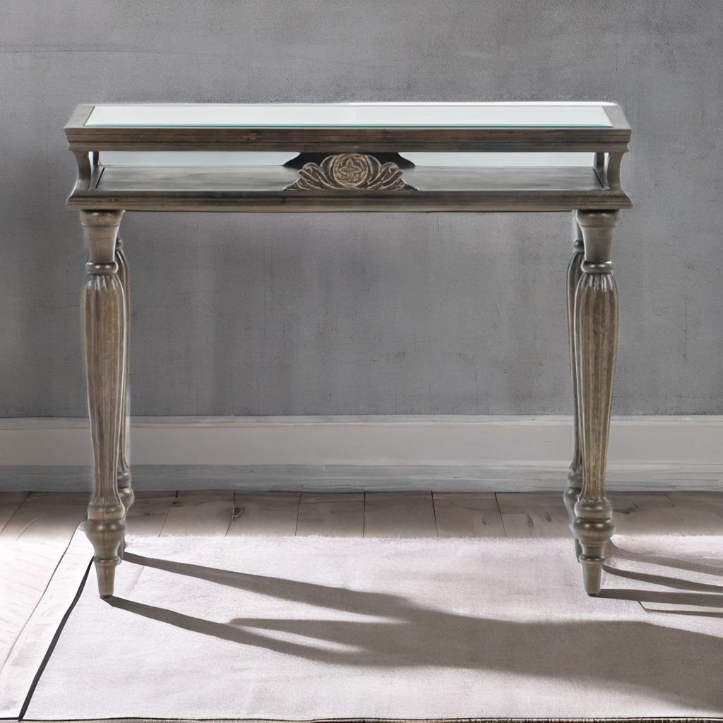 Classic Sheesham Wood Modern Console table