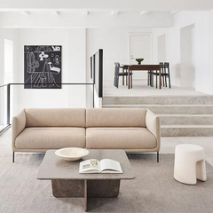 Modern Konami 3 Seater Fabric Sofa