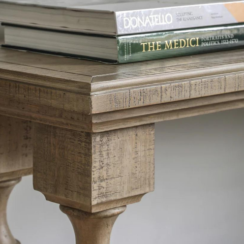 Classical Bobbin Solid Wooden Console Table