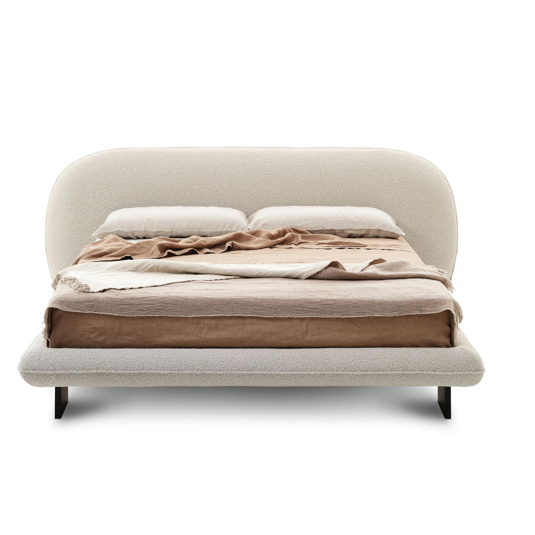 Antalya Modern Upholstered Boucle Bed - All Sizes
