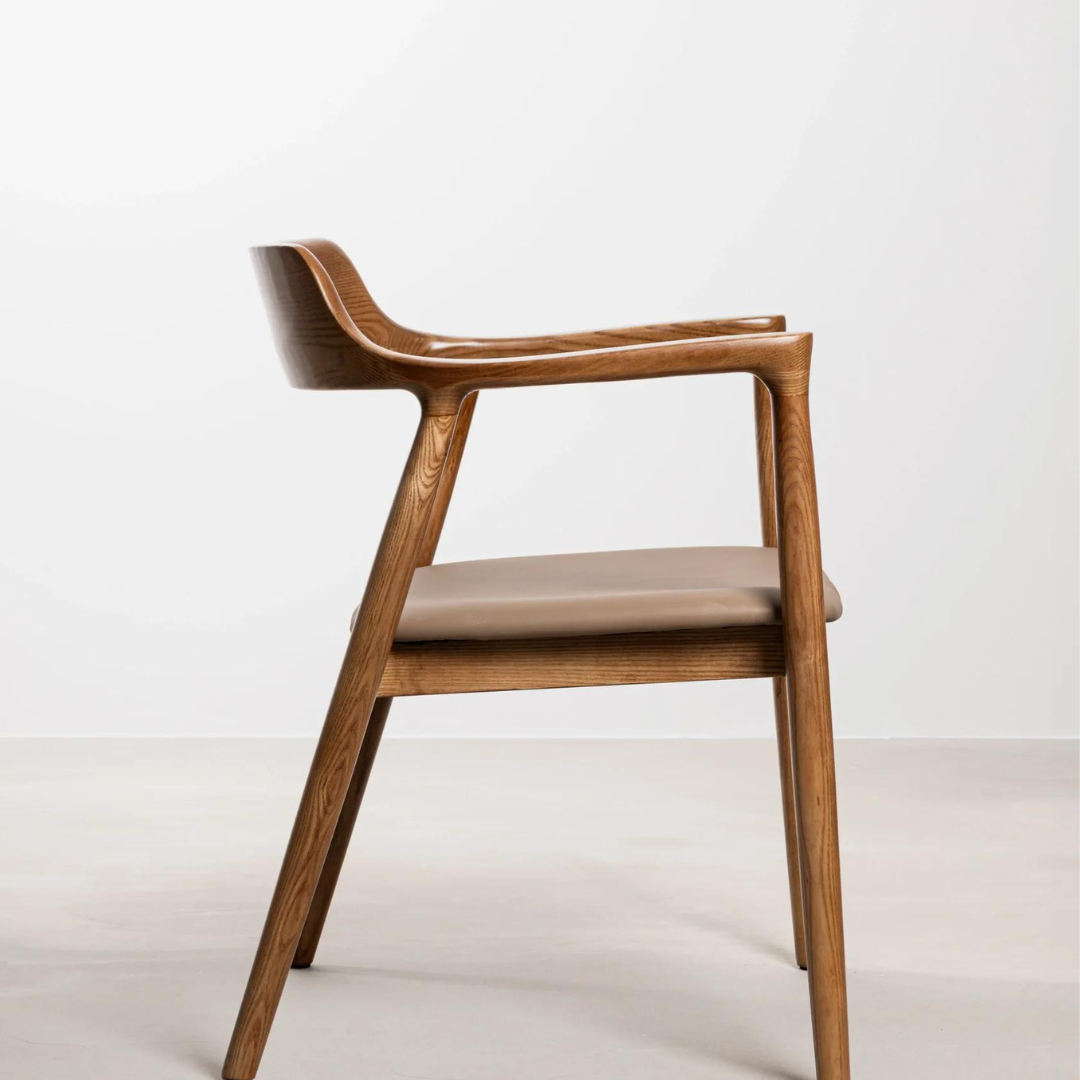 Modern Solid Wood Arm Chair