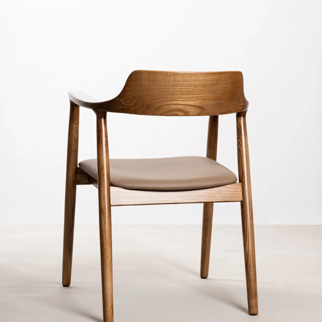 Modern Solid Wood Arm Chair