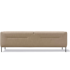 Modern Konami 3 Seater Fabric Sofa