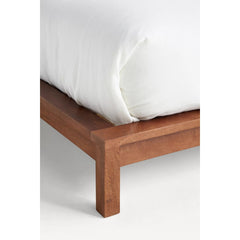 Berlin Rattan Solid Wood Bed With Sidetables – All Sizes