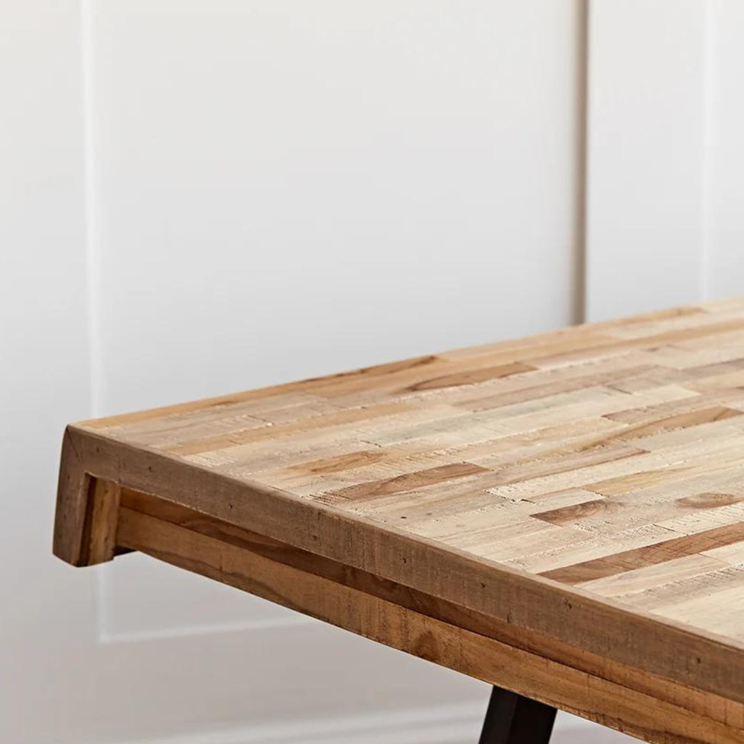 Antalya Modern Recycled 6 Seater Dining Table