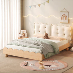 Kids Soft Padded Biscuit Bed