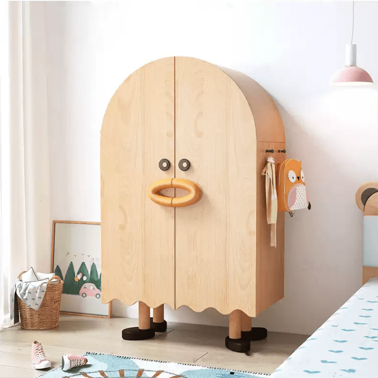 Kids Duck Wooden Wardrobe