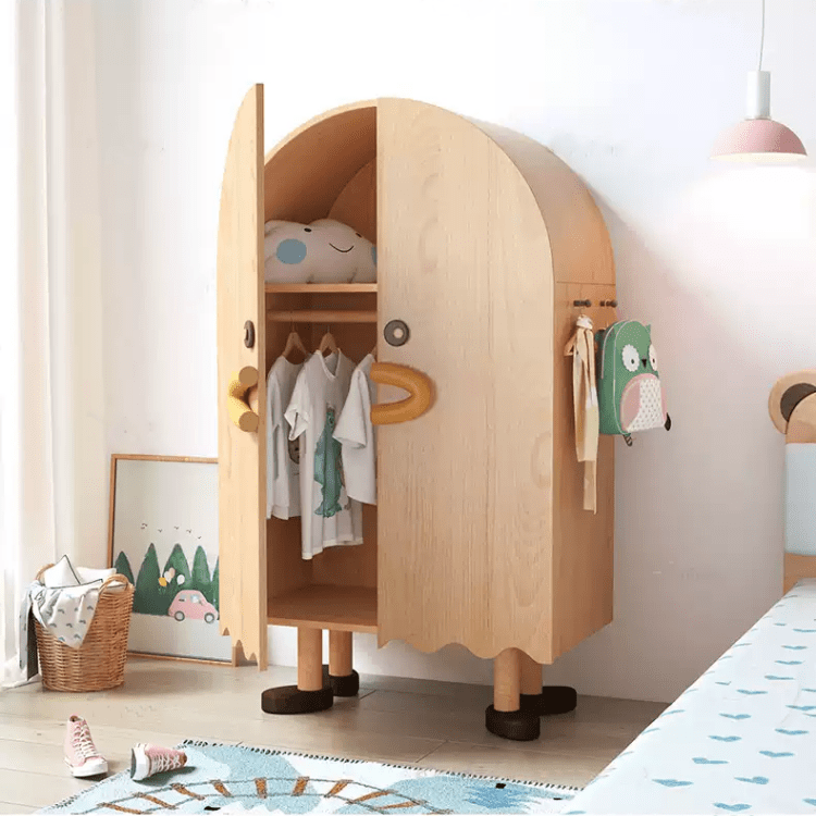 Kids Duck Wooden Wardrobe