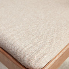 Antalya Modern Solid Wood 4 Seater Round Dining Table Set