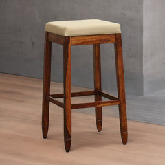 Classic Bar Stool Honey Oak Finish