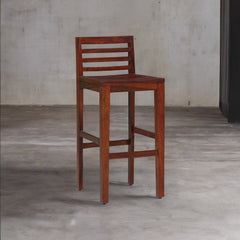 Wooden Living Room Chair - Honey Oak Finish