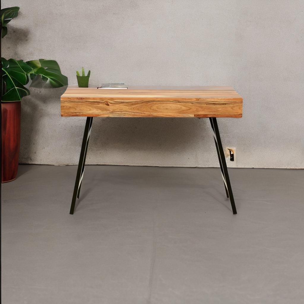 Colonial Acacia Solid Wood Study Table