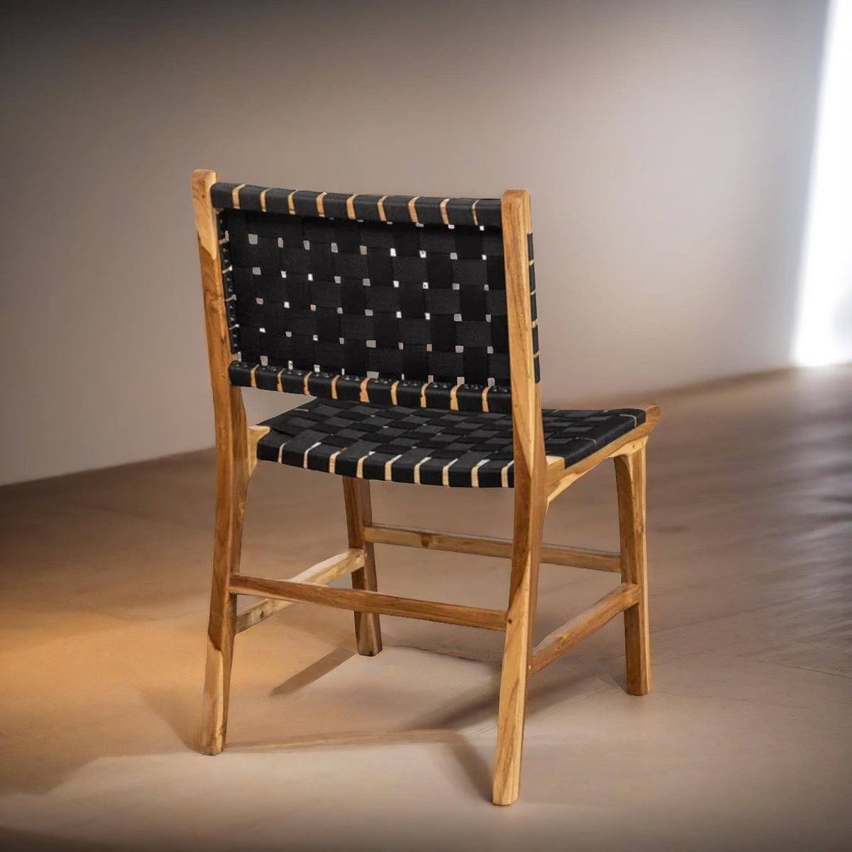 Classic Solid Wood Dining Table Set Leather Chairs – 4 Seater, 6 Seater – All Sizes