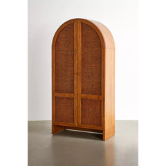 Mason Cane Storage Mango Wood Wardrobe