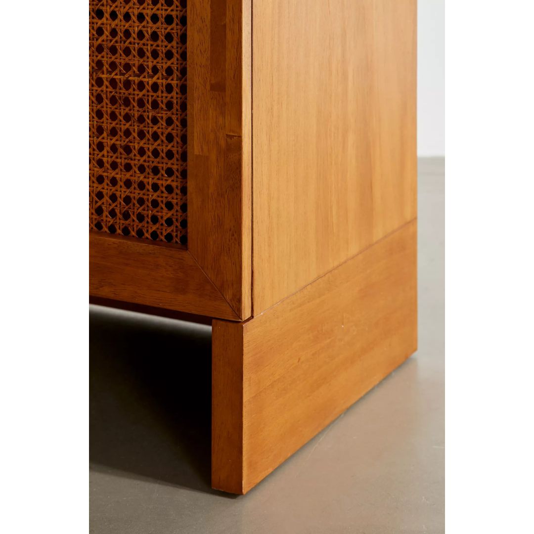 Mason Cane Storage Mango Wood Wardrobe