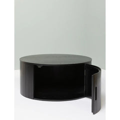 Modern Round Storage Coffee Table