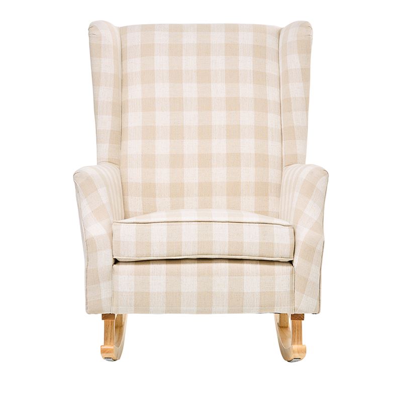 Kids 2 in 1 Gingham Nursery Chair