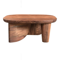 Modern Solid Wood Contemporary Style Coffee Table In Natural