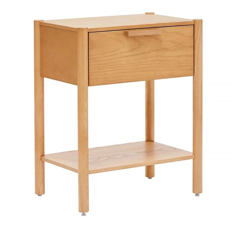 Solid Natural Kids Bedside Table