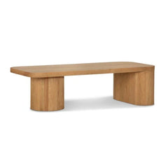 Modern Clean Solid Oak Coffee Table