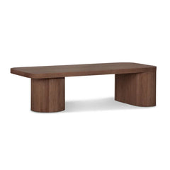 Modern Clean Solid Walnut Coffee Table