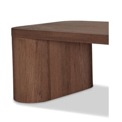 Modern Clean Solid Walnut Coffee Table