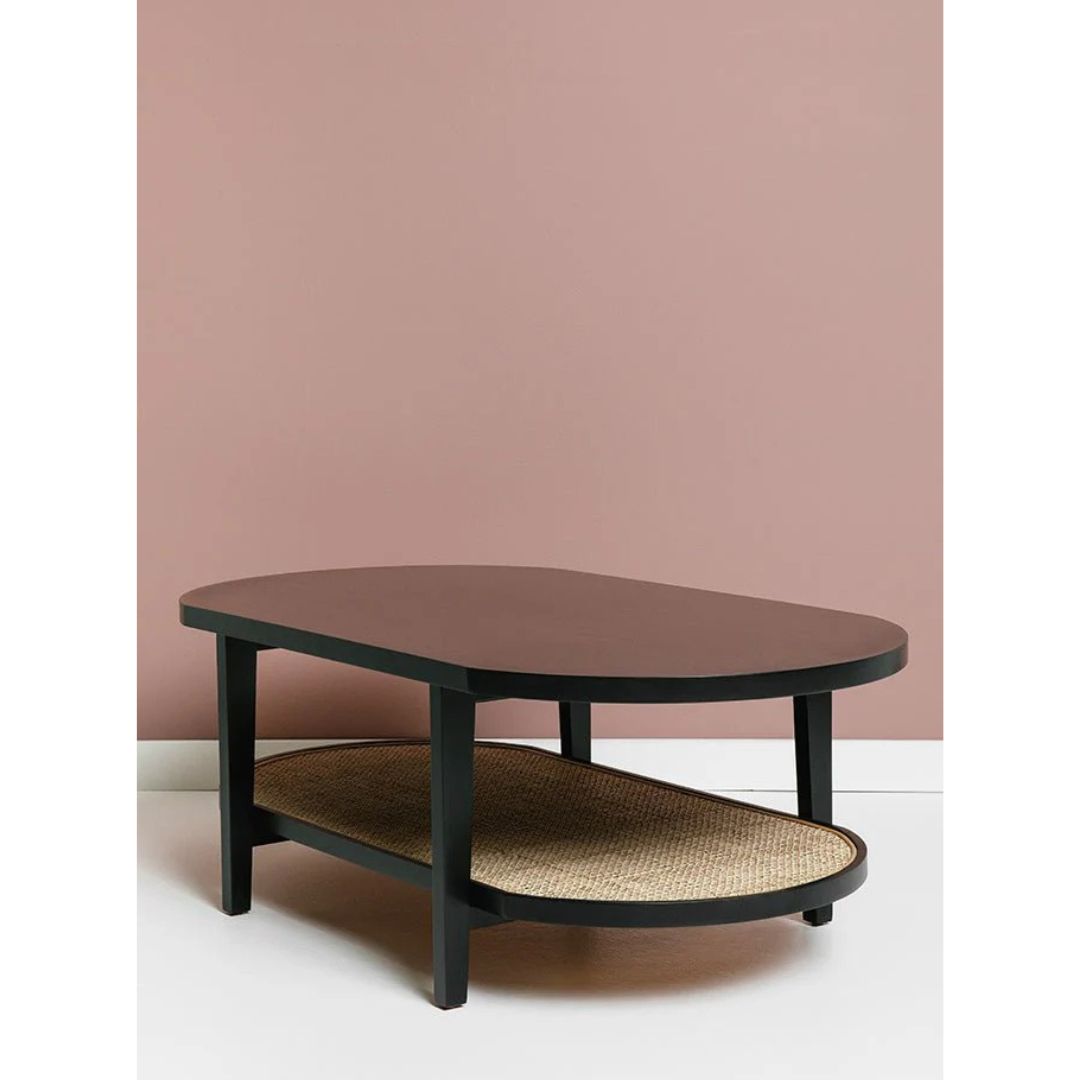 Modern Cane Coffee Table