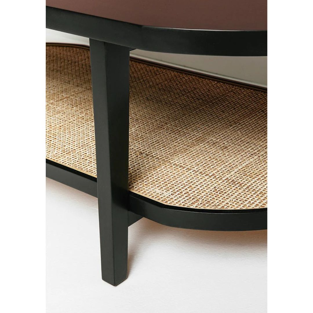 Modern Cane Coffee Table