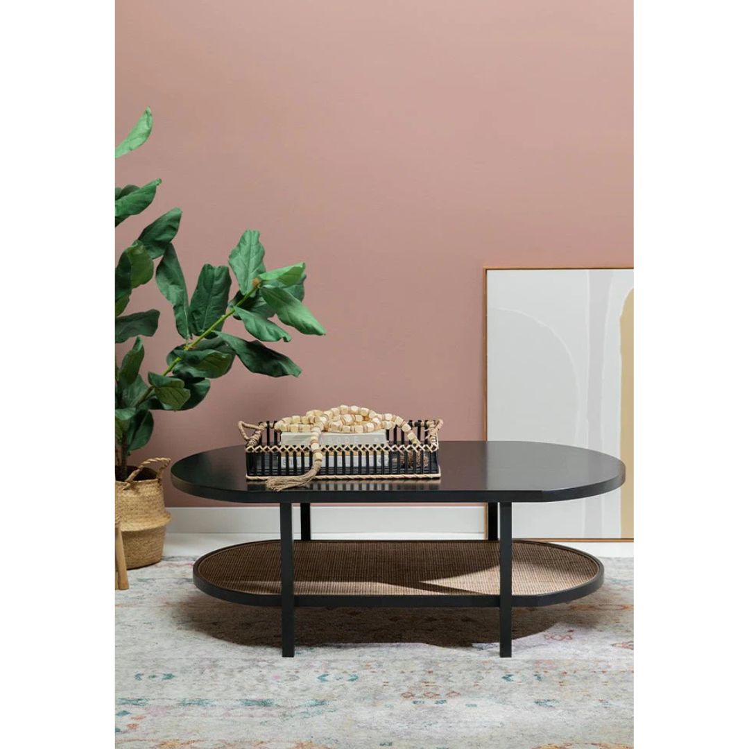 Modern Cane Coffee Table
