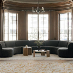 Round Coffee Table With White Marble Top