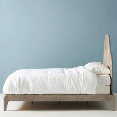 Bohemian Solid Wood Carved Bed – All Sizes