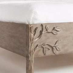 Viola Luxury Hand Carved Solid Wood Bed - All Sizes