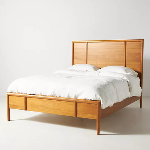 Berlin Durable Solid Acacia Wood Bed - All Sizes