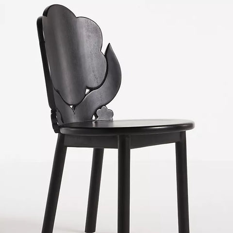 Classic Acacia Wood Carved Dining Chair