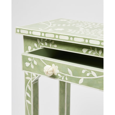 Greeni Bone Inlay console table
