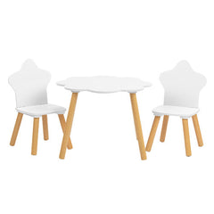 Kids' 2 Seater Cloud Table & Star Chair Set