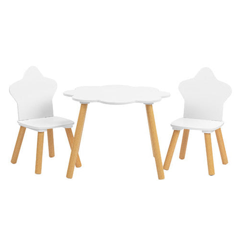 Kids' 2 Seater Cloud Table & Star Chair Set