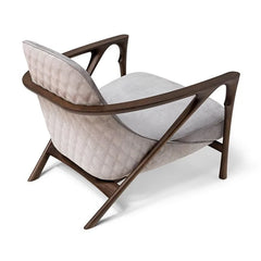 Modern Leather armchair with armrests