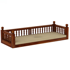 Classic  Solid Wood Honey finish 2 Seater Swing Chair