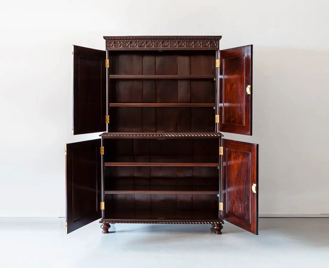 Traditional & Classic Teakwood 4 Cupboard