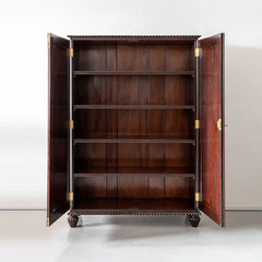 Traditional & Classic Rosewood Carved Cupboard