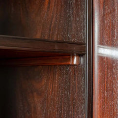 Traditional & Classic Rosewood Carved Cupboard