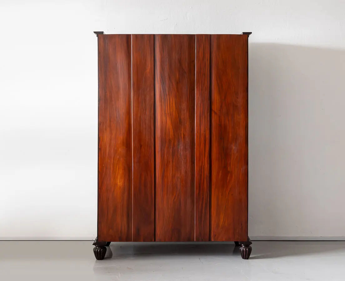 Traditional & Classic Rosewood Carved Cupboard