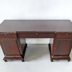 Traditional & Classic Carved Rosewood Study Table