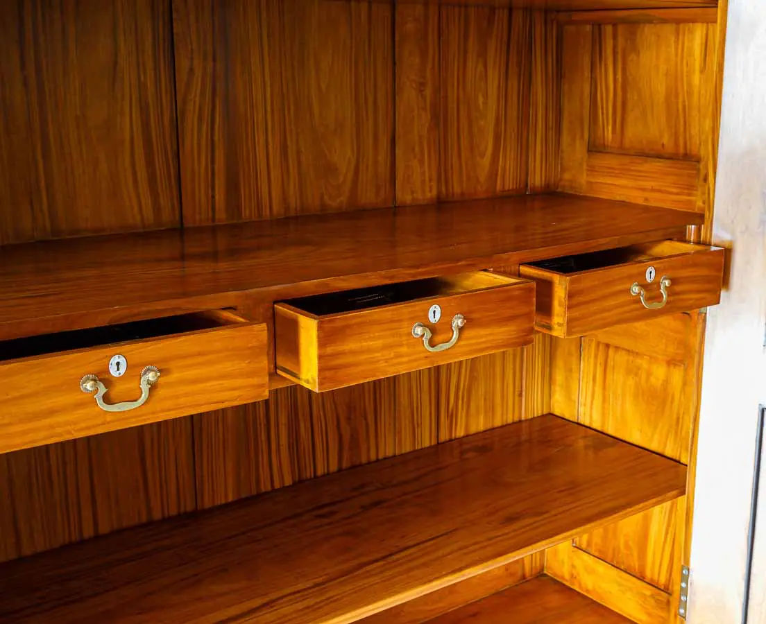 Traditional & Luxurious Teakwood Carved Cupboard