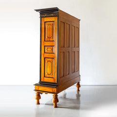 Traditional & Luxurious Teakwood Carved Cupboard
