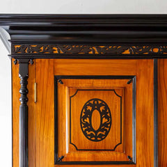 Traditional & Luxurious Teakwood Carved Cupboard