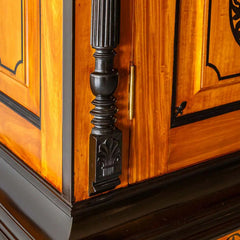 Traditional & Luxurious Teakwood Carved Cupboard