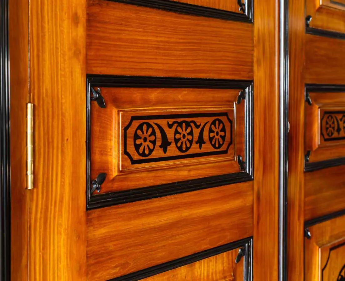 Traditional & Luxurious Teakwood Carved Cupboard